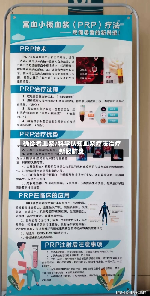 确诊者血浆/科学认知血浆疗法治疗新冠肺炎