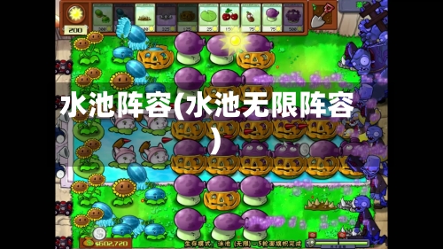 水池阵容(水池无限阵容)