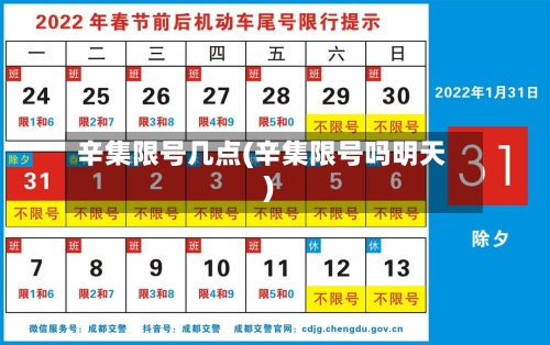 辛集限号几点(辛集限号吗明天)