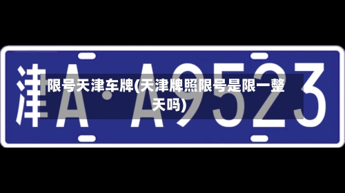 限号天津车牌(天津牌照限号是限一整天吗)