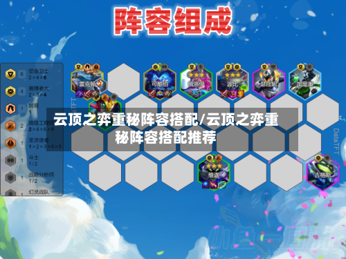 云顶之弈重秘阵容搭配/云顶之弈重秘阵容搭配推荐