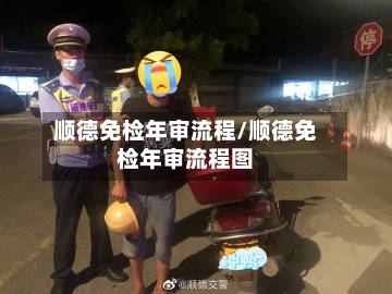 顺德免检年审流程/顺德免检年审流程图