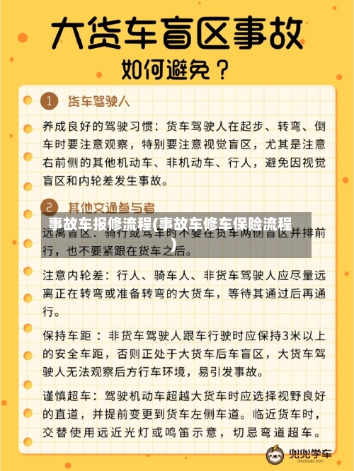 事故车报修流程(事故车修车保险流程)-第2张图片