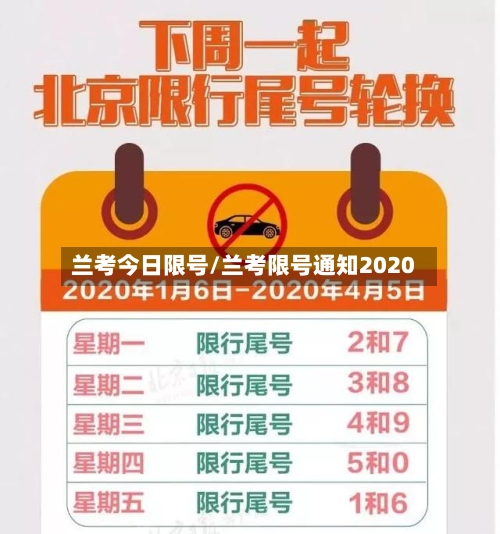 兰考今日限号/兰考限号通知2020-第2张图片