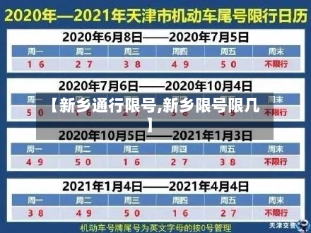 【新乡通行限号,新乡限号限几】-第2张图片