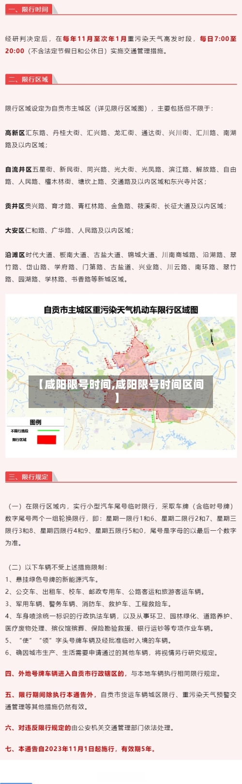 【咸阳限号时间,咸阳限号时间区间】-第3张图片