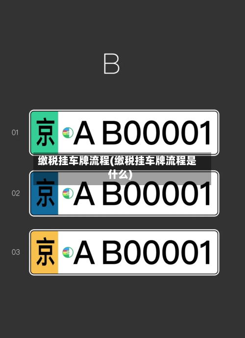 缴税挂车牌流程(缴税挂车牌流程是什么)-第2张图片
