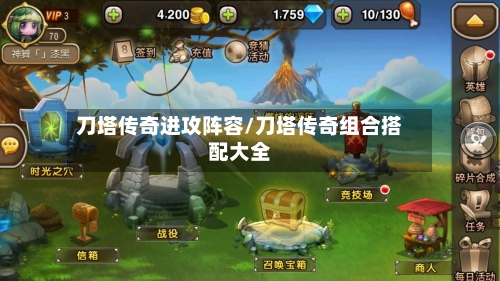 刀塔传奇进攻阵容/刀塔传奇组合搭配大全