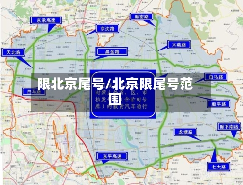 限北京尾号/北京限尾号范围