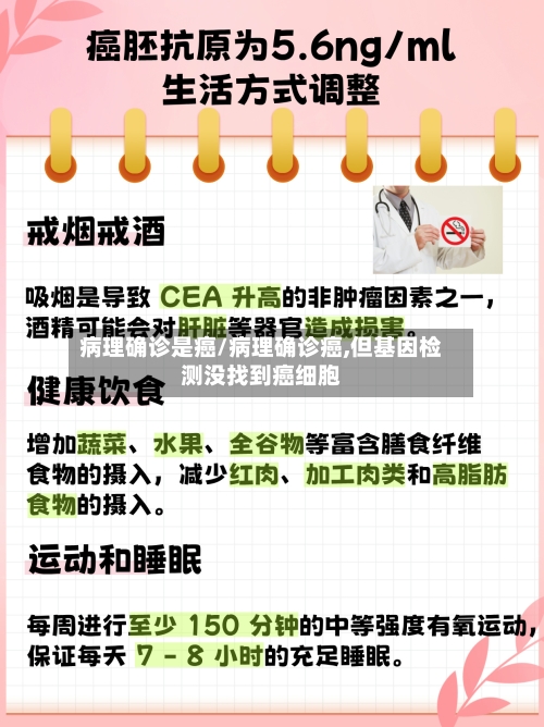 病理确诊是癌/病理确诊癌,但基因检测没找到癌细胞