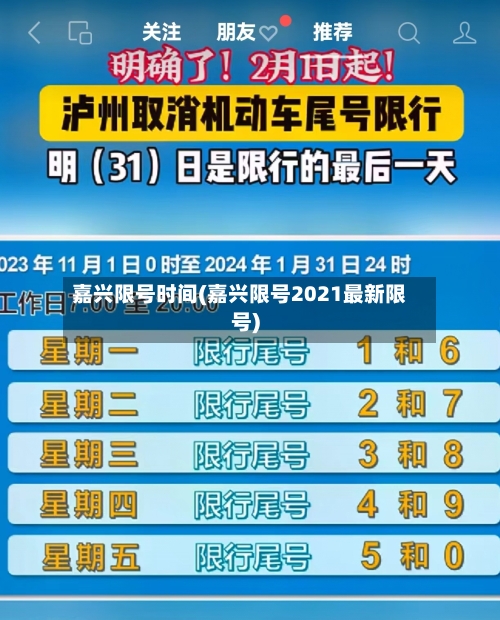 嘉兴限号时间(嘉兴限号2021最新限号)-第2张图片