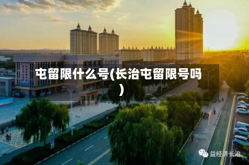 屯留限什么号(长治屯留限号吗)-第2张图片