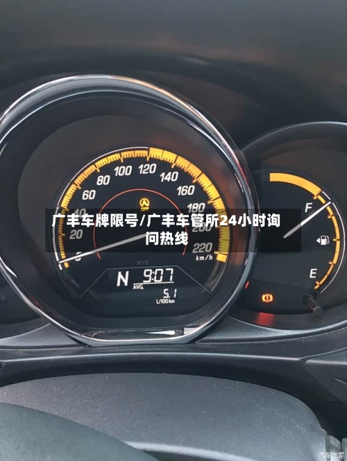 广丰车牌限号/广丰车管所24小时询问热线-第2张图片