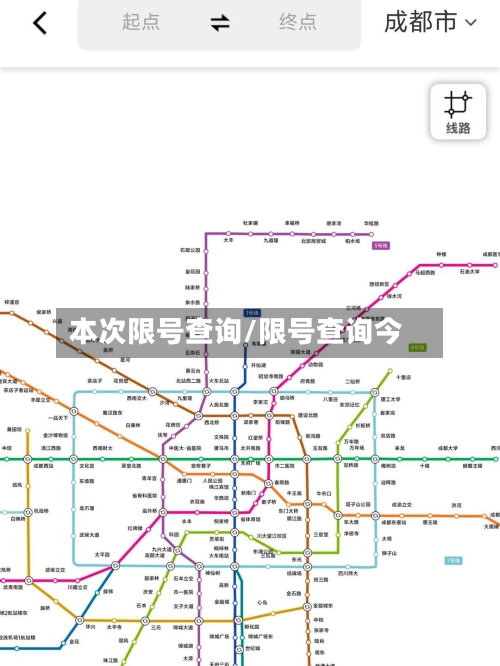 本次限号查询/限号查询今