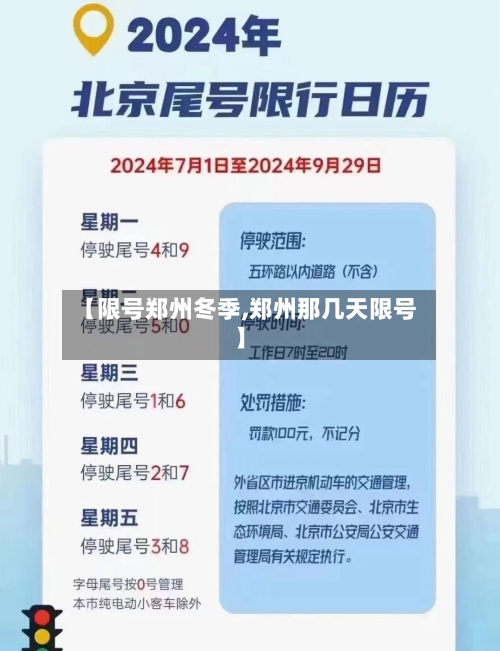【限号郑州冬季,郑州那几天限号】