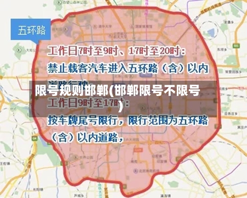 限号规则邯郸(邯郸限号不限号)-第2张图片