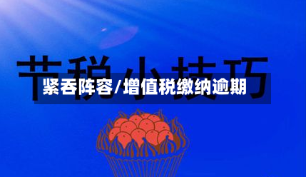 紧吞阵容/增值税缴纳逾期