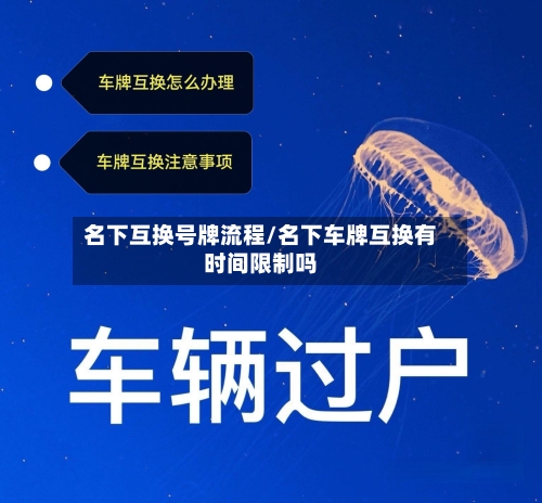 名下互换号牌流程/名下车牌互换有时间限制吗