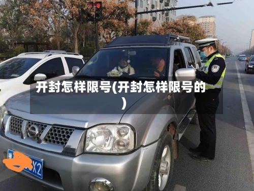 开封怎样限号(开封怎样限号的)