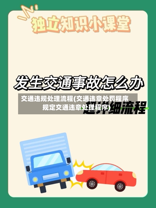 交通违规处理流程(交通违章处罚程序规定交通违章处理程序)