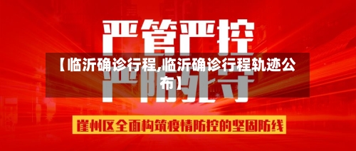 【临沂确诊行程,临沂确诊行程轨迹公布】-第3张图片
