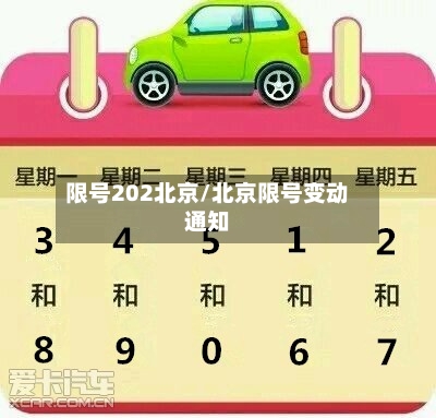 限号202北京/北京限号变动通知-第2张图片