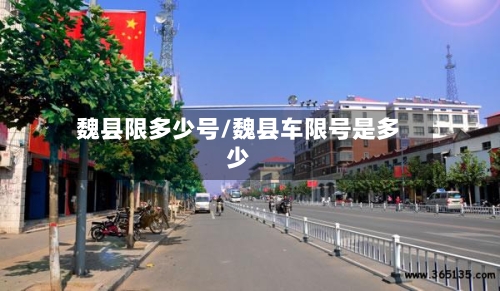 魏县限多少号/魏县车限号是多少-第2张图片