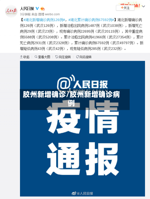 胶州新增确诊/胶州新增确诊病例