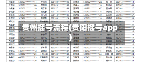 贵州摇号流程(贵阳摇号app)-第2张图片
