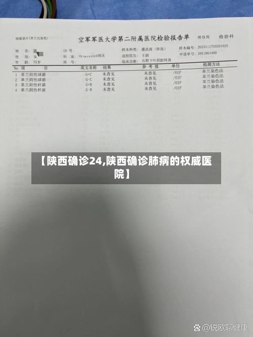 【陕西确诊24,陕西确诊肺病的权威医院】-第2张图片