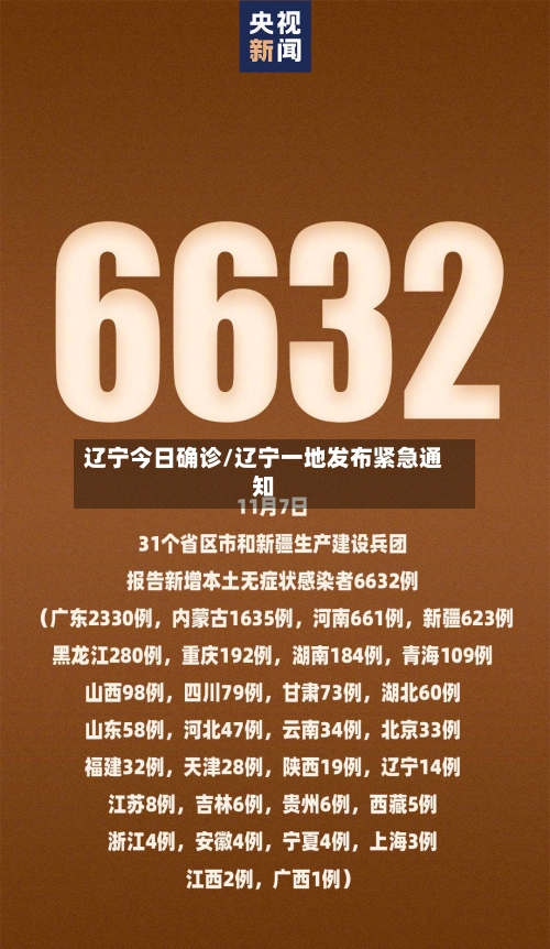 辽宁今日确诊/辽宁一地发布紧急通知