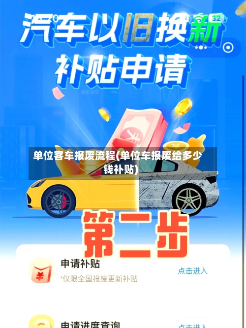 单位客车报废流程(单位车报废给多少钱补贴)-第3张图片