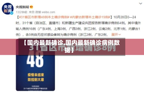 【国内最新确诊,国内最新确诊病例数据】-第2张图片