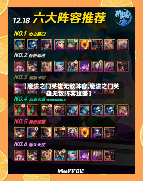 【魔法之门英雄无敌阵容,魔法之门英雄无敌阵容攻略】