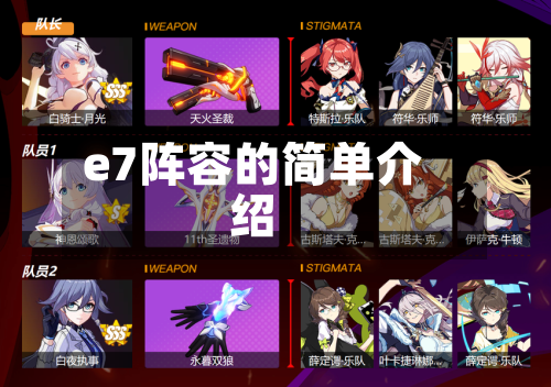 e7阵容的简单介绍-第3张图片
